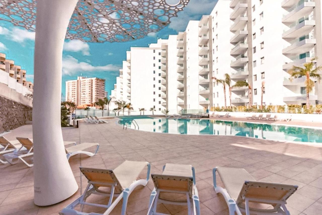 Ocean Garden, Ac, Sun Terrace, Heated Pool, Parking, Pp901 Apartment Costa Adeje  Exterior photo